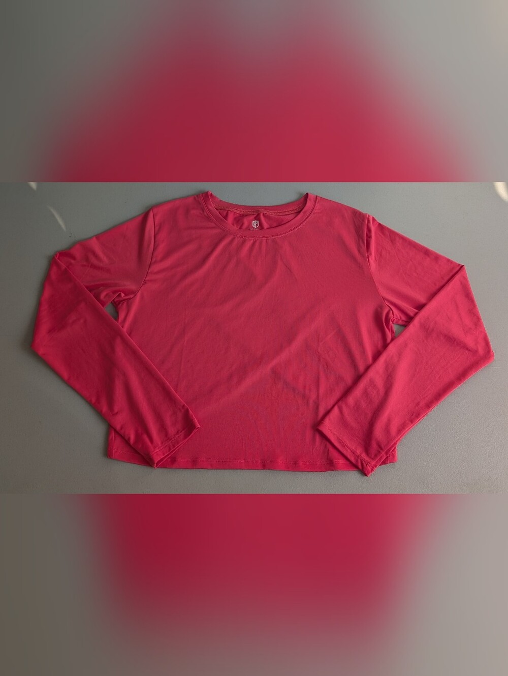 Born Primitive pink split back shirt, XL